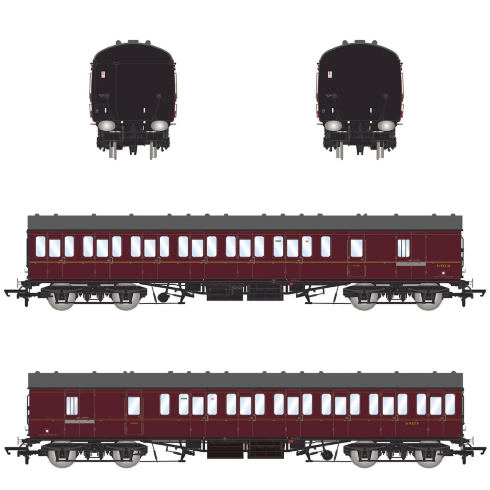 Accurascale ACC2984 BR Mk1 57' Non-Gangway Coach - BS - Sc43216