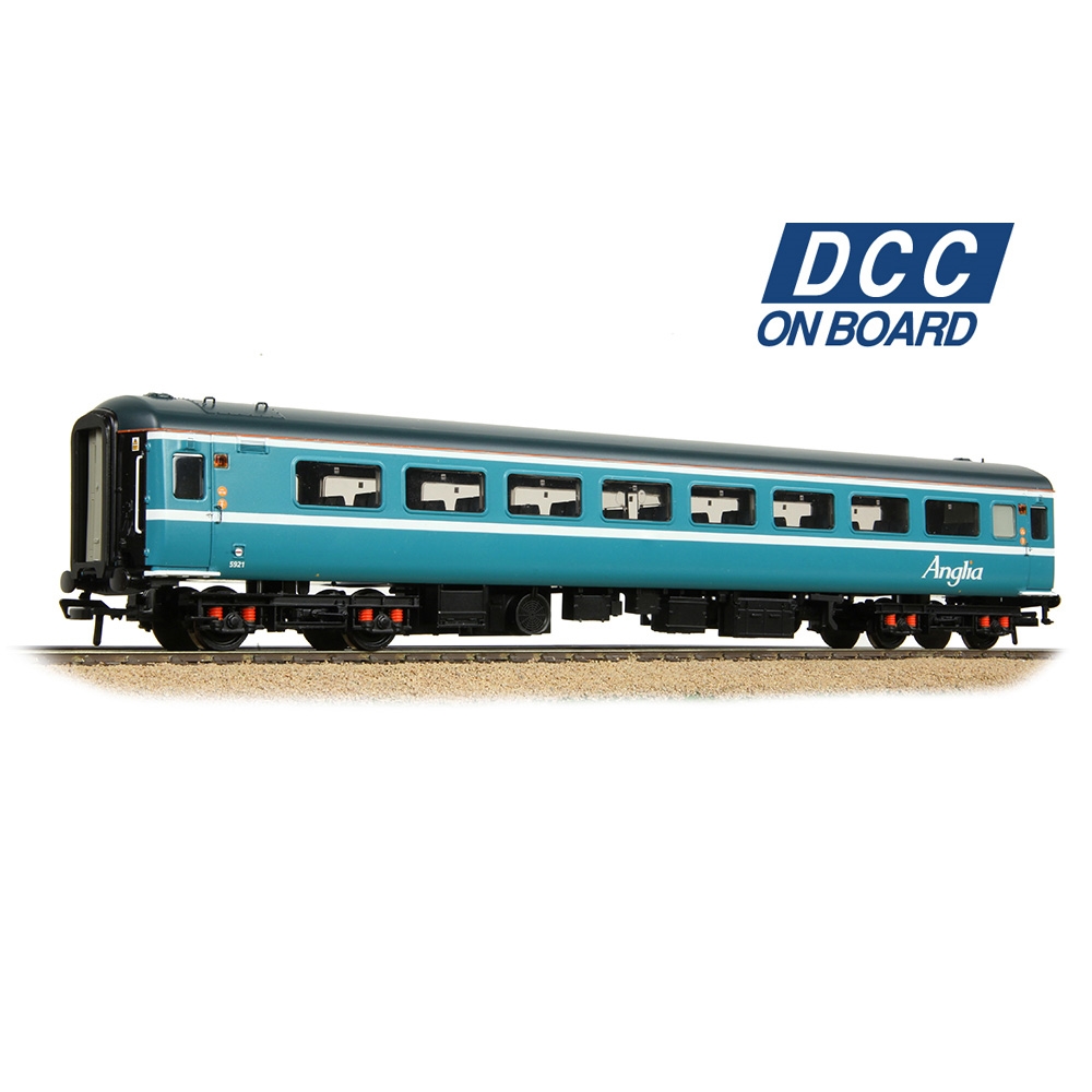 Bachmann 39-676DC BR Mk2F TSO Tourist Second Open Anglia - Image 2