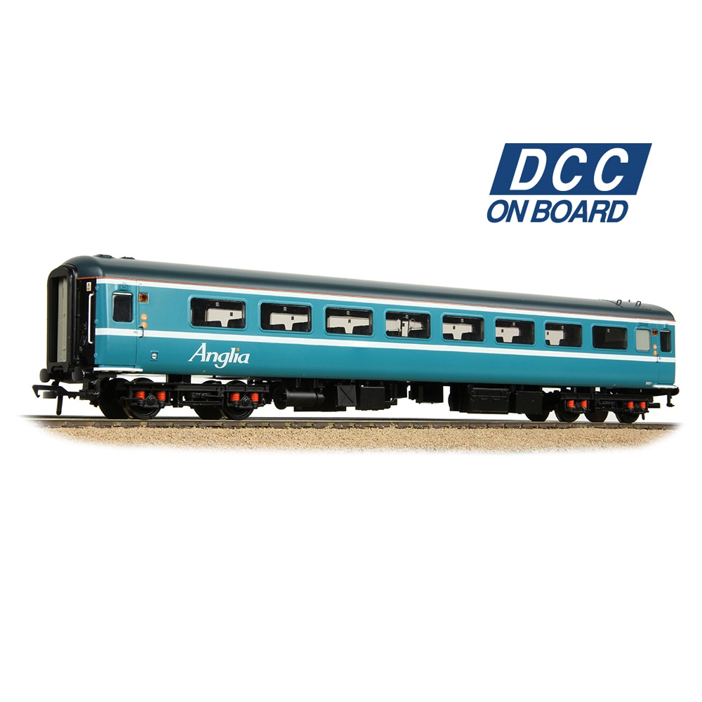 Bachmann 39-676DC BR Mk2F TSO Tourist Second Open Anglia