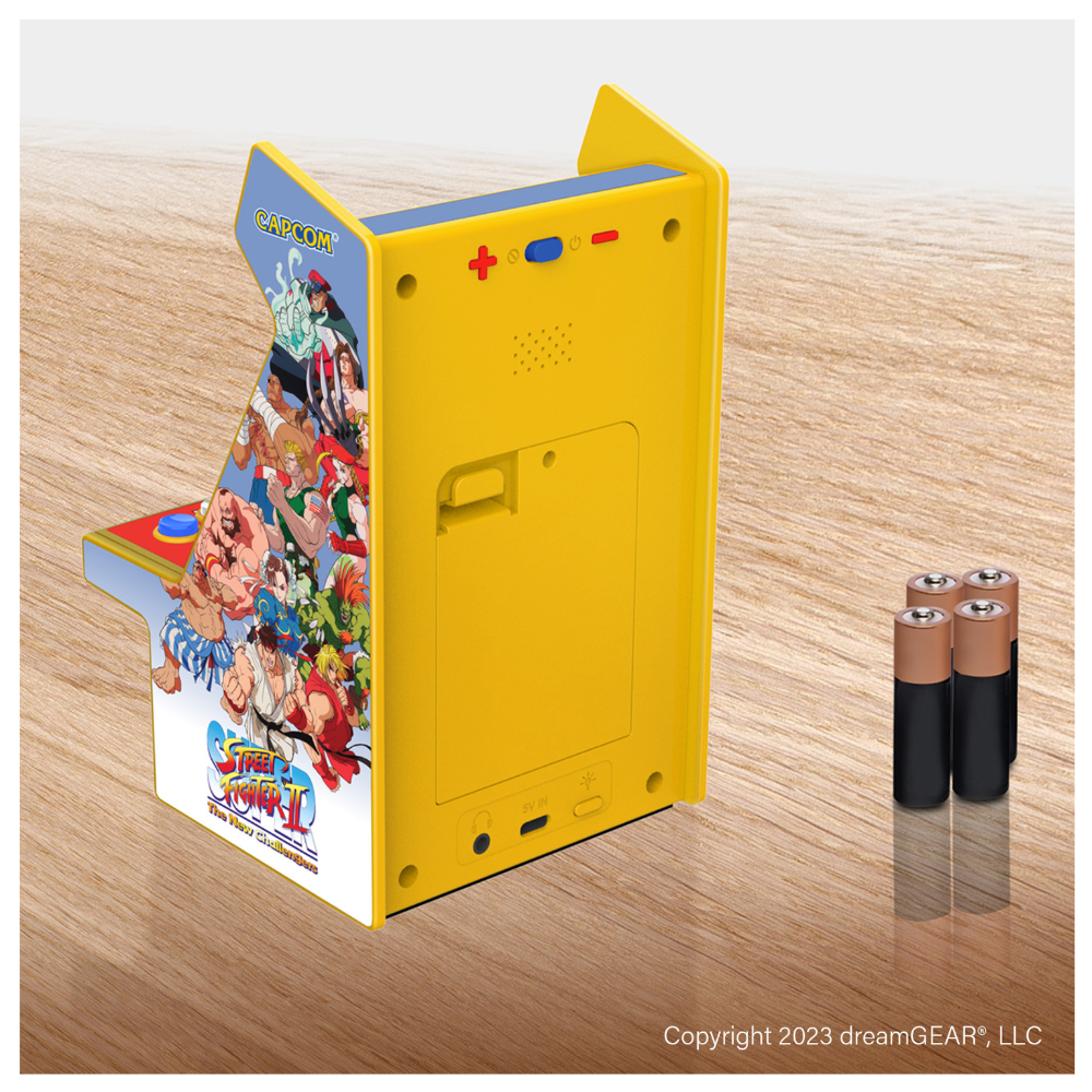 My Arcade DGUNL4185 Super Street Fighter II Micro Player Pro 6.7" Portable Retro Arcade (2 Games In 1) - Image 11