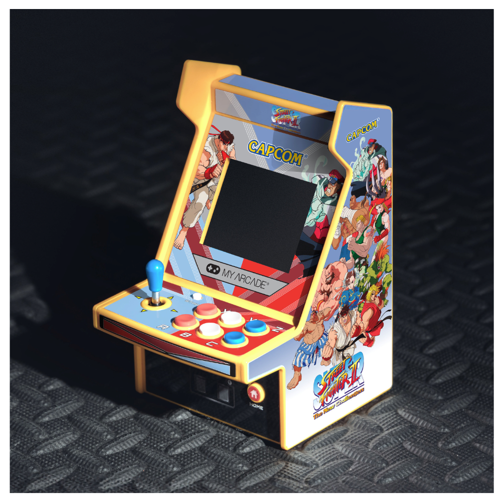 My Arcade DGUNL4185 Super Street Fighter II Micro Player Pro 6.7" Portable Retro Arcade (2 Games In 1) - Image 5