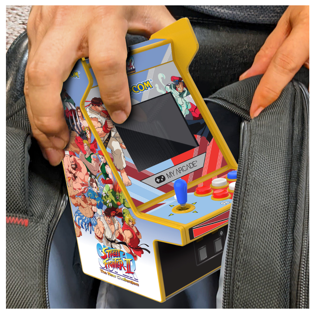 My Arcade DGUNL4185 Super Street Fighter II Micro Player Pro 6.7" Portable Retro Arcade (2 Games In 1) - Image 6