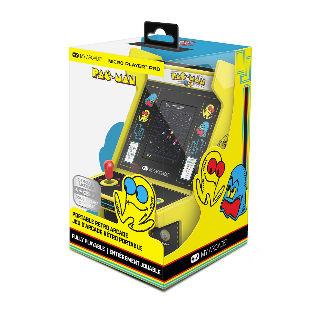 My Arcade DGUNL4194 Pac-Man Micro Player Pro 6.7" Portable Retro Arcade - Image 2