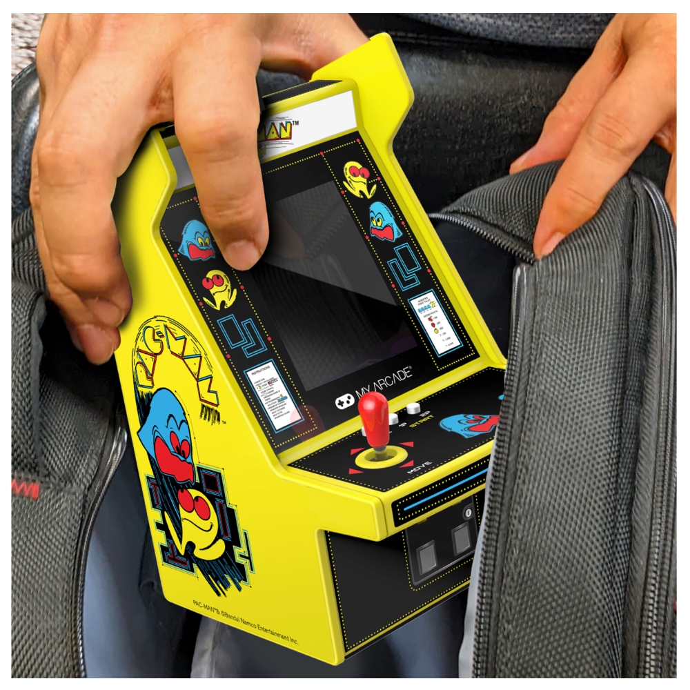My Arcade DGUNL4194 Pac-Man Micro Player Pro 6.7" Portable Retro Arcade - Image 4