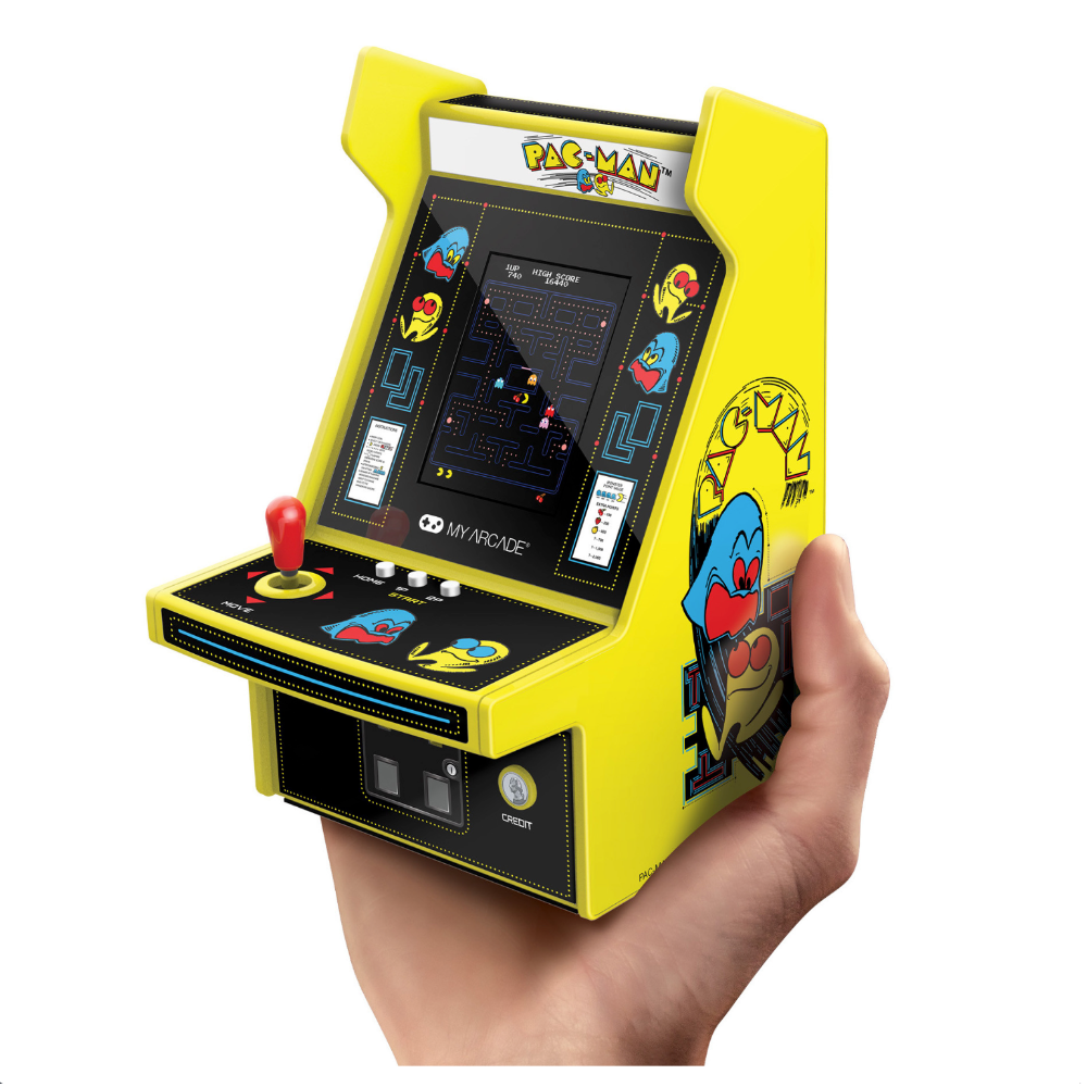 My Arcade DGUNL4194 Pac-Man Micro Player Pro 6.7" Portable Retro Arcade