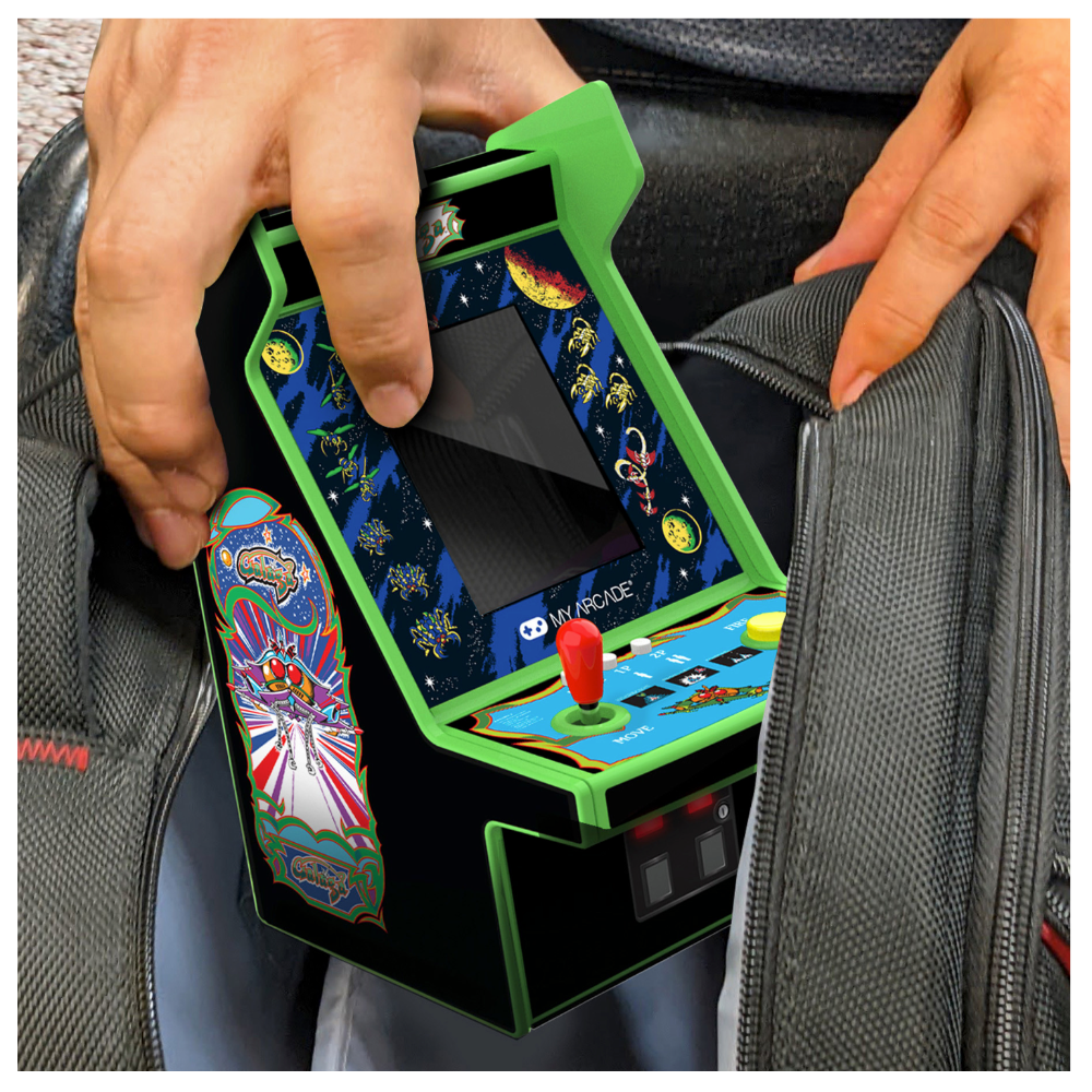 My Arcade DGUNL4195 Galaga Micro Player Pro 6.7" Portable Retro Arcade (2 Games in 1) - Image 4