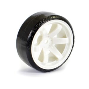 FASTRAX FAST0086W STREET/DRIFT TYRE 6-SPOKE WHEEL 6MM OFFSET WHITE