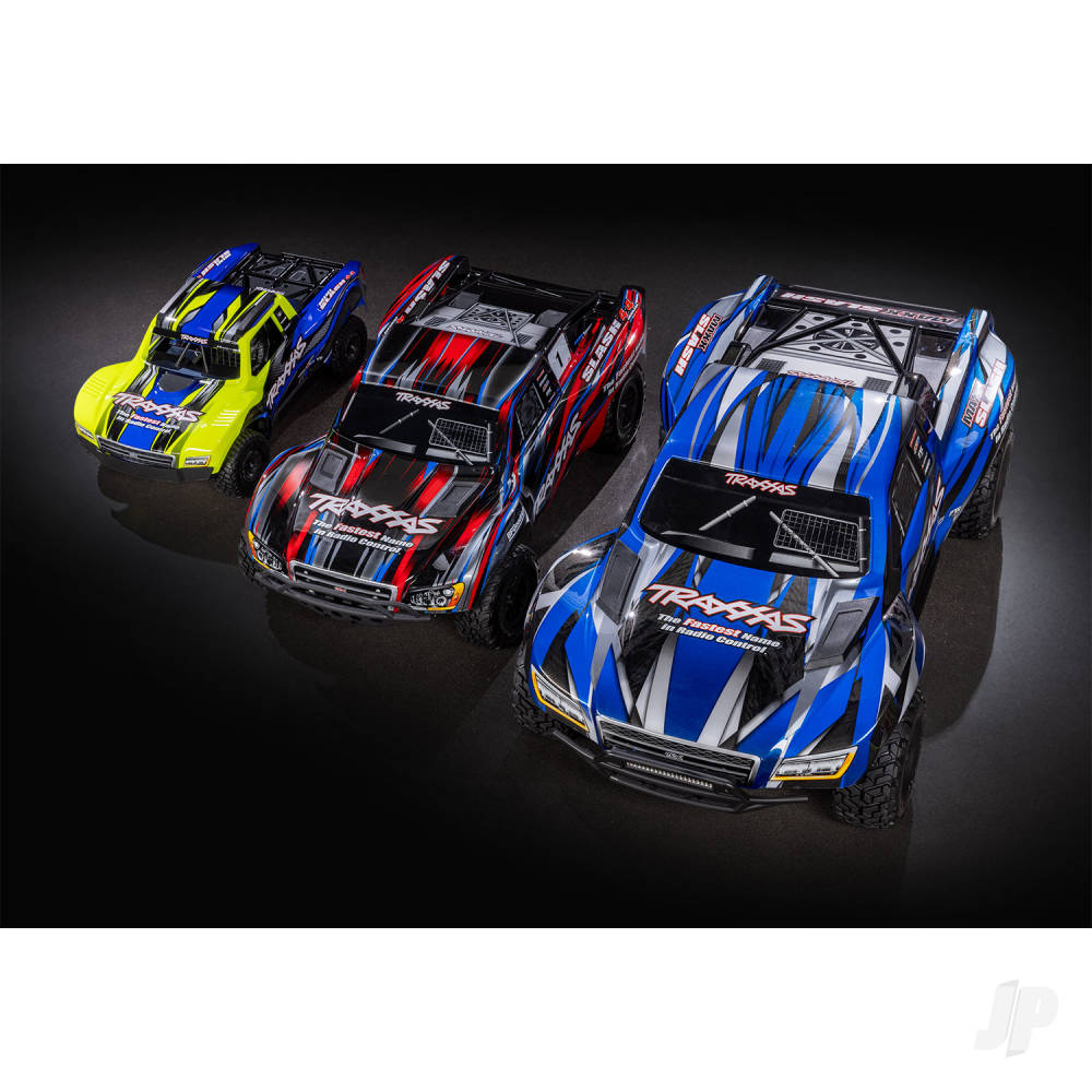Traxxas TRX108164-1-YLW Mini Slash BL-2S 4X4 RTR Short Course Truck - Yellow - Image 33