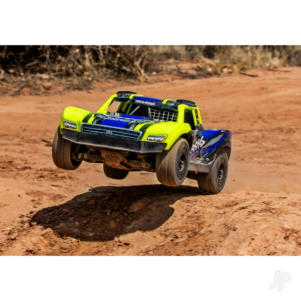 Traxxas TRX108164-1-YLW Mini Slash BL-2S 4X4 RTR Short Course Truck - Yellow - Image 9