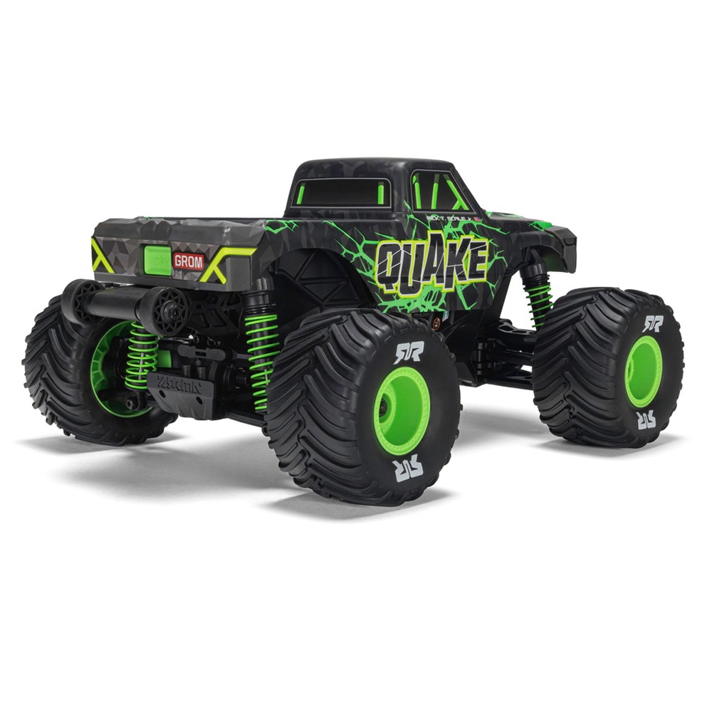 ARRMA ARA2137T2 1/16 QUAKE GROM 4X4 RTR Monster Truck Green - Image 8