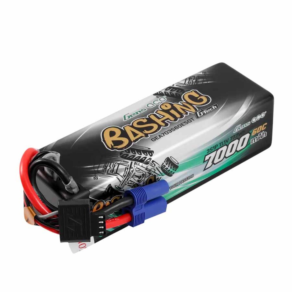 Gens Ace GEA703S60E5GT Bashing LiPo 3S 11.1V-7000-60C (EC5) G-Tech - Image 4