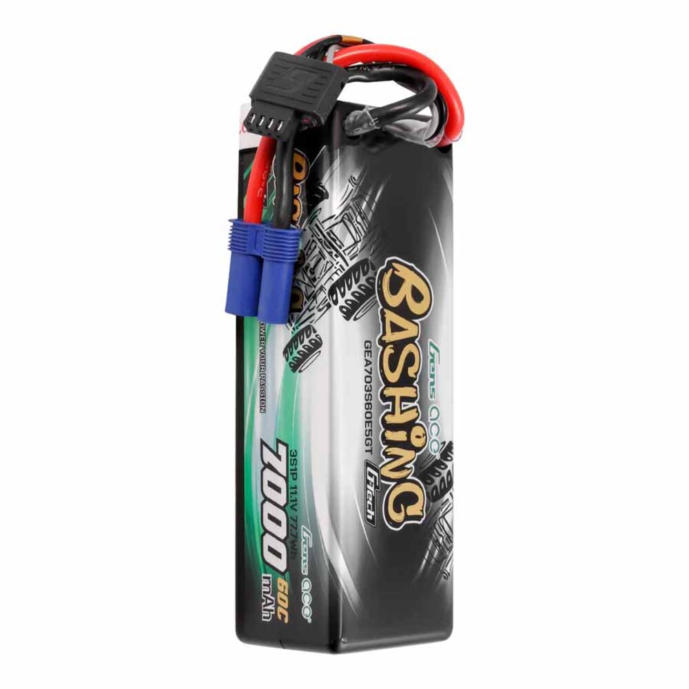 Gens Ace GEA703S60E5GT Bashing LiPo 3S 11.1V-7000-60C (EC5) G-Tech - Image 3