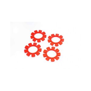 KOSWORK KOS14605R UFO HIGH STRENGTH SILICONE 1:8 BUGGYTIRE GLUE BANDS (4) RED