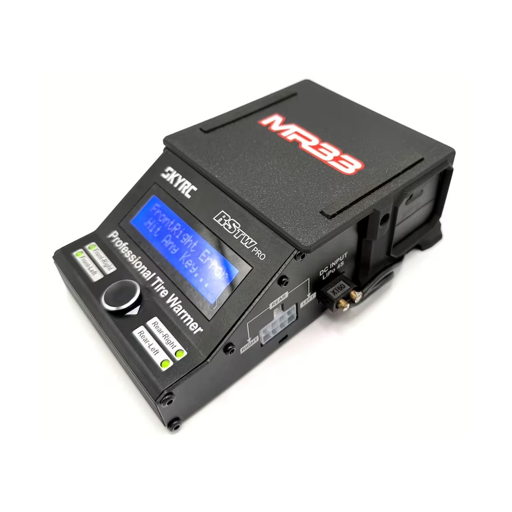 MR33 MR33-TWP Tyre Warmer Plus+ 4S Battery Mount Set