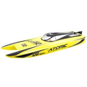 Volantex V792-4YC Racent Atomic 70CM Brushless Raceboat RTR Combo(YEL) (UK Plug)