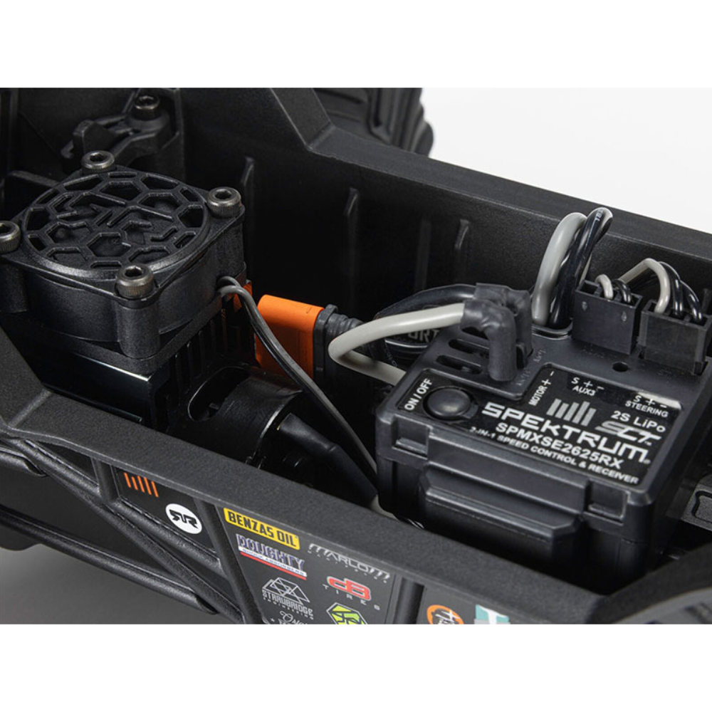 ARRMA ARA2137T3 1/16 QUAKE From 4X4 RTR Brushed Monster Truck (Battery and Charger Included) Purple - Image 11