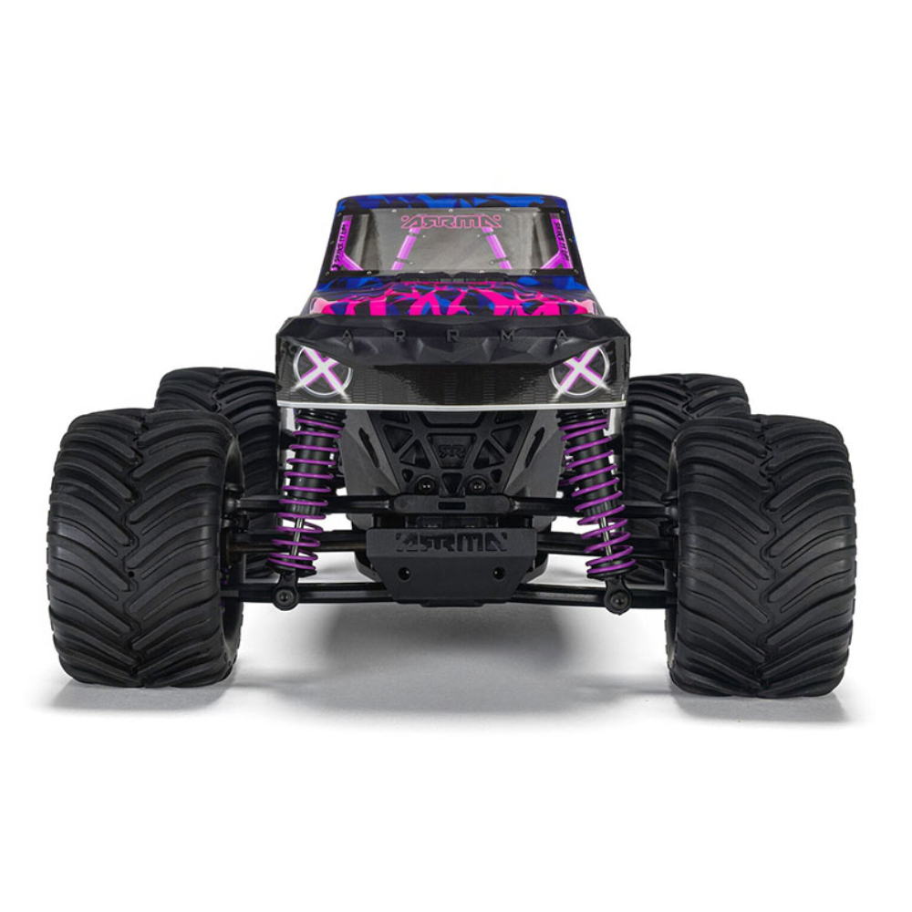 ARRMA ARA2137T3 1/16 QUAKE From 4X4 RTR Brushed Monster Truck (Battery and Charger Included) Purple - Image 3