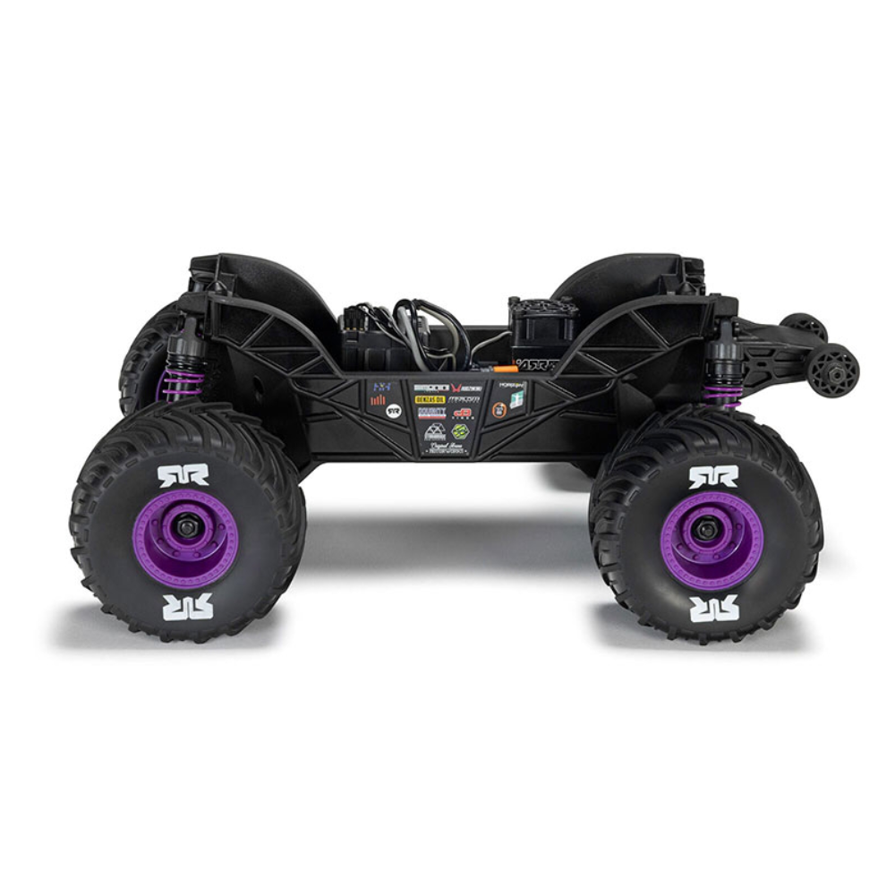 ARRMA ARA2137T3 1/16 QUAKE From 4X4 RTR Brushed Monster Truck (Battery and Charger Included) Purple - Image 6