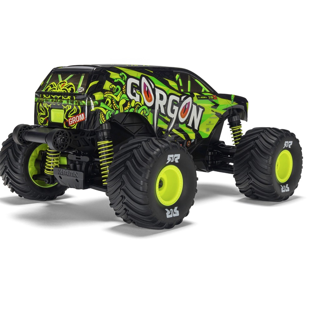 ARRMA ARA2130T1 1/16 GORGON GROM 4X4 RTR Monster Truck Yellow - Image 2