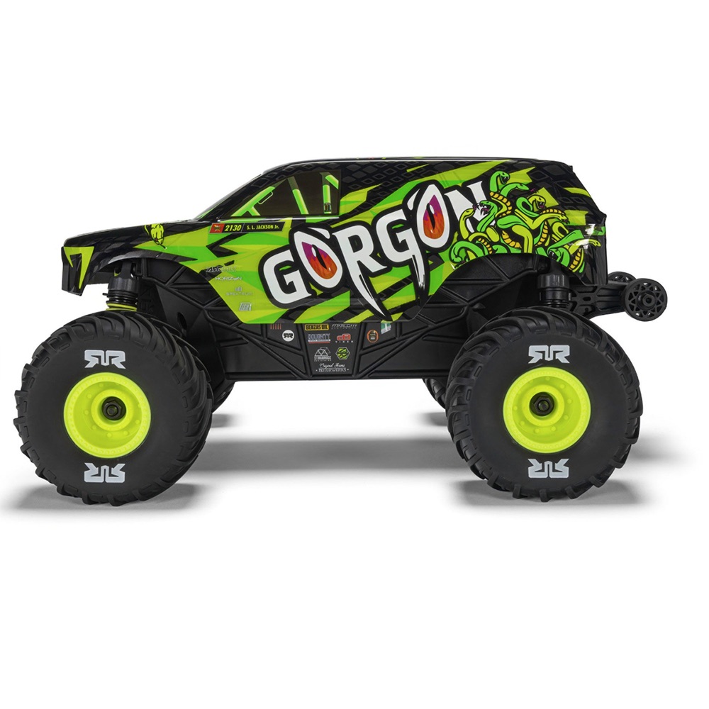 ARRMA ARA2130T1 1/16 GORGON GROM 4X4 RTR Monster Truck Yellow - Image 7