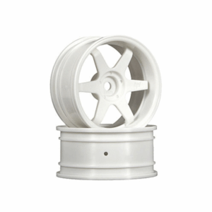 HPI Racing HP3845 Te37 Wheel 26mm White (6mm Offset)