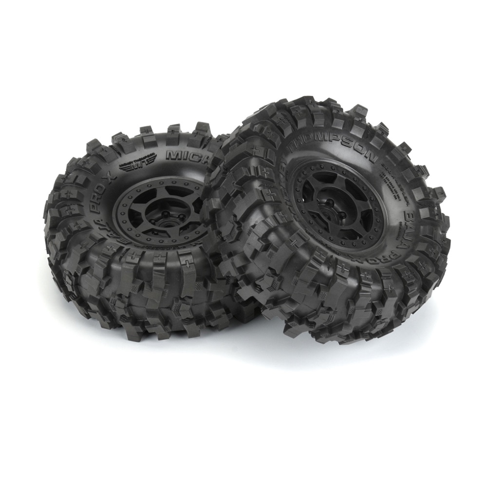 Proline PRO10213-10 1/10 Mickey Thompson Baja Pro X G8 F/R 1.9" MTD 12mm Blk Hol - Image 3