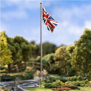 Woodland Scenics WJP5959 Medium Union Jack Flag Pole