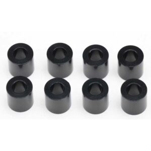 Yokomo ZC-A3660B Yokomo 3x6x6mm Aluminum Shim (8pcs - Black)