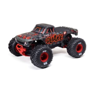 ARRMA ARA3537T1 1/10 QUAKE 223S DSC 2WD RTR Brushless Monster Truck Red