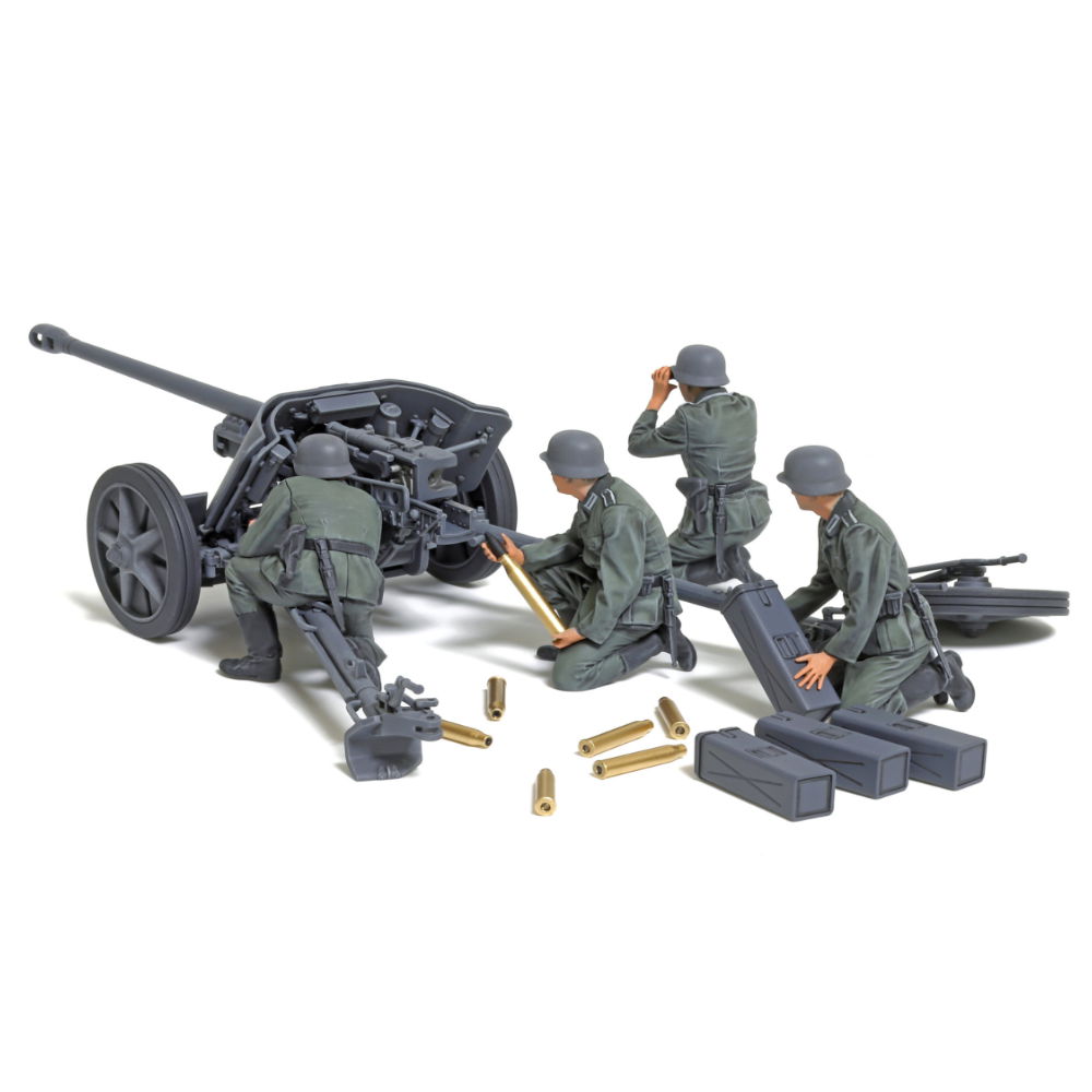 Tamiya 35392 1/35 German Anti-Tank Gun 5cm Pak 38 - Image 2