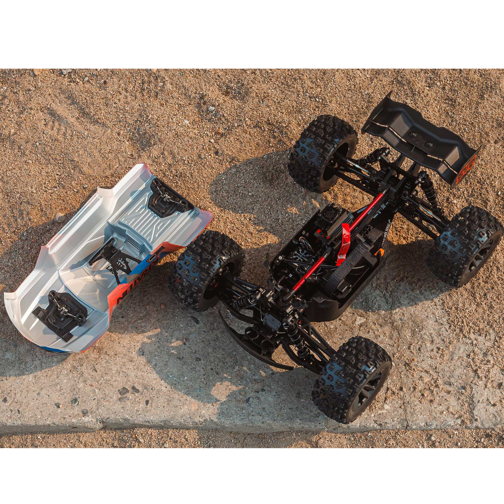ARRMA ARA8608V6T3 1/8 KRATON 6S V6 4X4 BLX Speed Monster Truck RTR Green/Black - Image 18