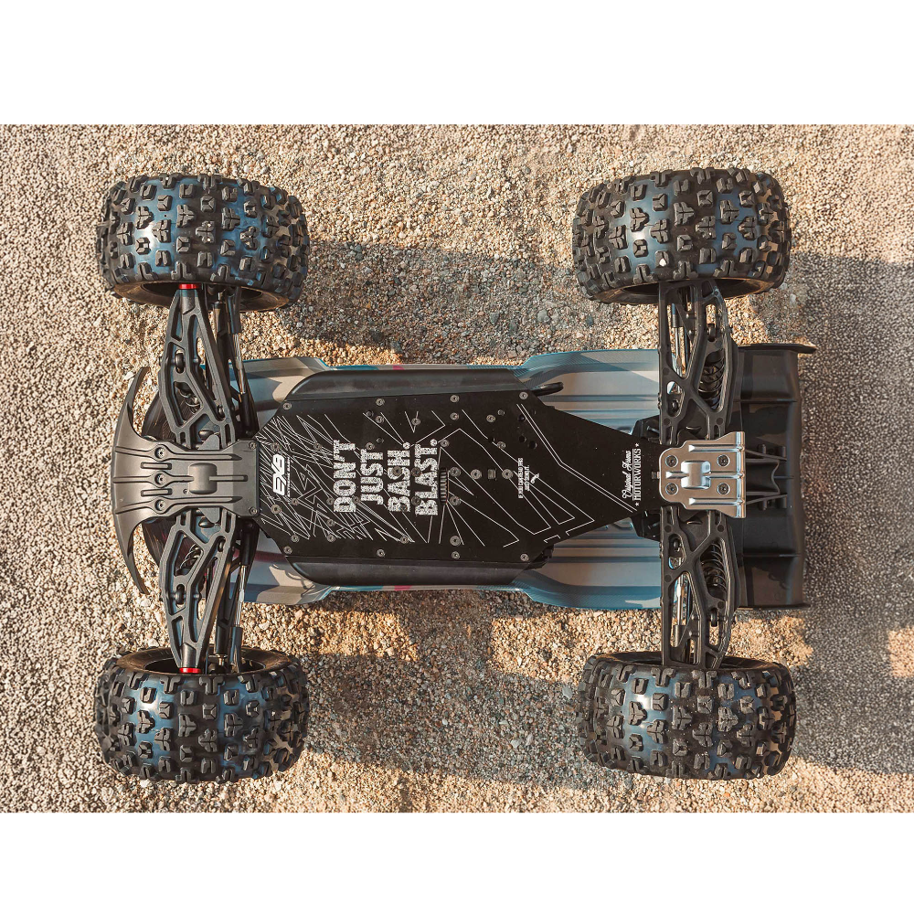 ARRMA ARA8608V6T3 1/8 KRATON 6S V6 4X4 BLX Speed Monster Truck RTR Green/Black - Image 19