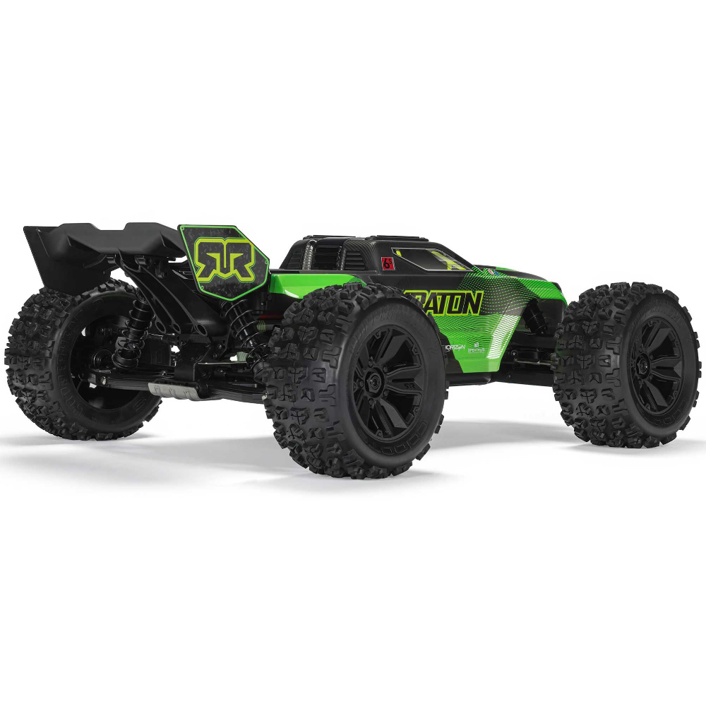 ARRMA ARA8608V6T3 1/8 KRATON 6S V6 4X4 BLX Speed Monster Truck RTR Green/Black - Image 2