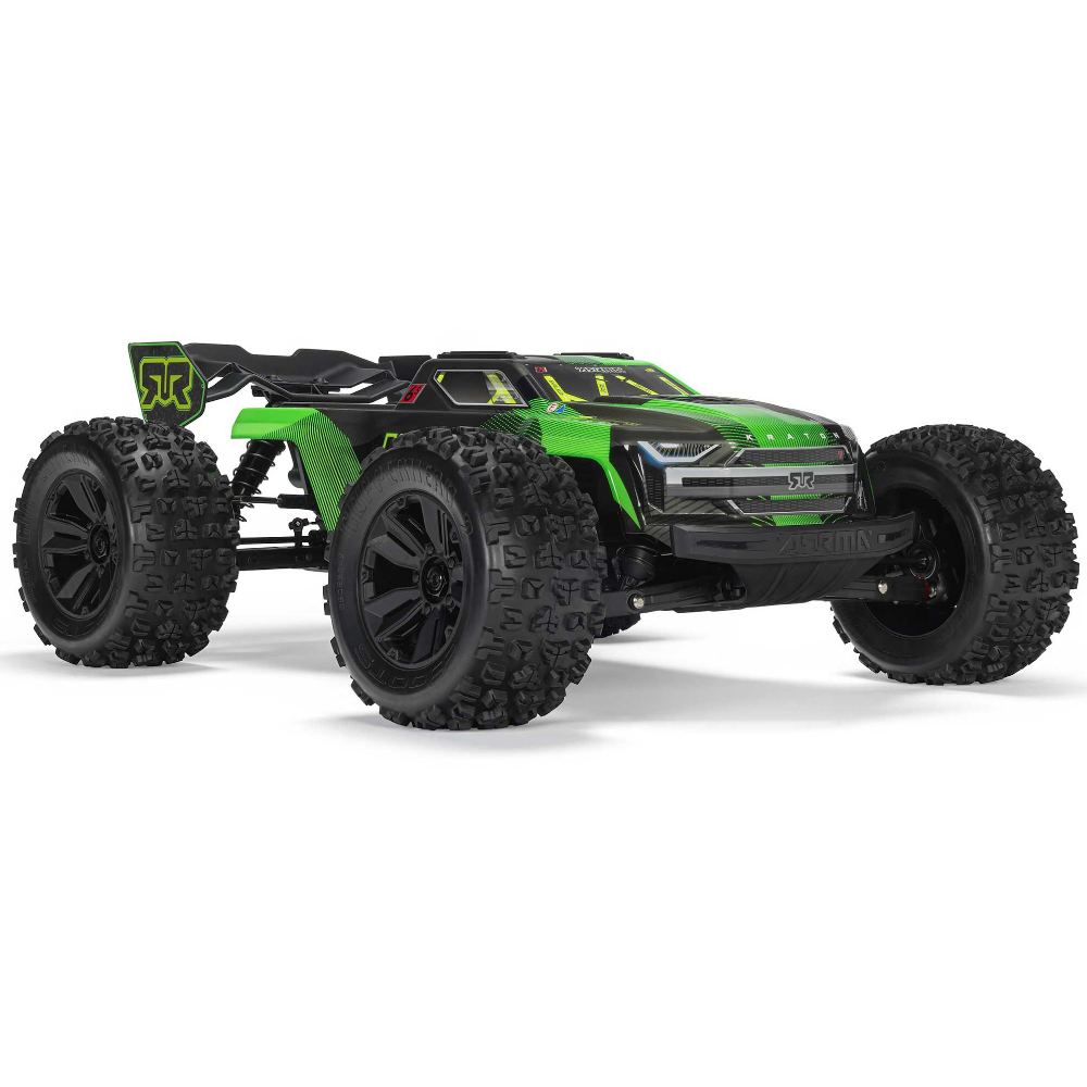 ARRMA ARA8608V6T3 1/8 KRATON 6S V6 4X4 BLX Speed Monster Truck RTR Green/Black - Image 3