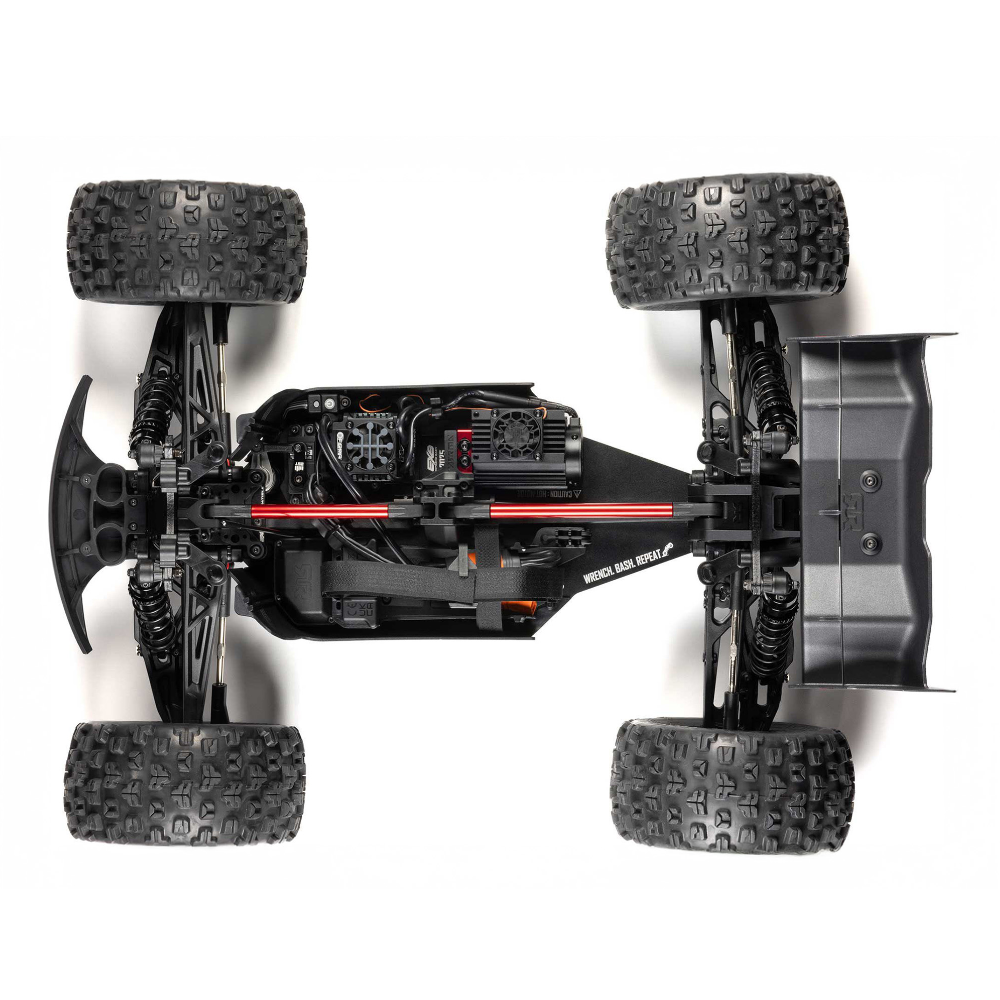 ARRMA ARA8608V6T3 1/8 KRATON 6S V6 4X4 BLX Speed Monster Truck RTR Green/Black - Image 9
