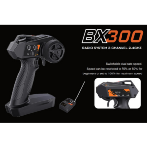 PD Racing BX300 Radio System 3 Channel 2.4GHz RX/TX