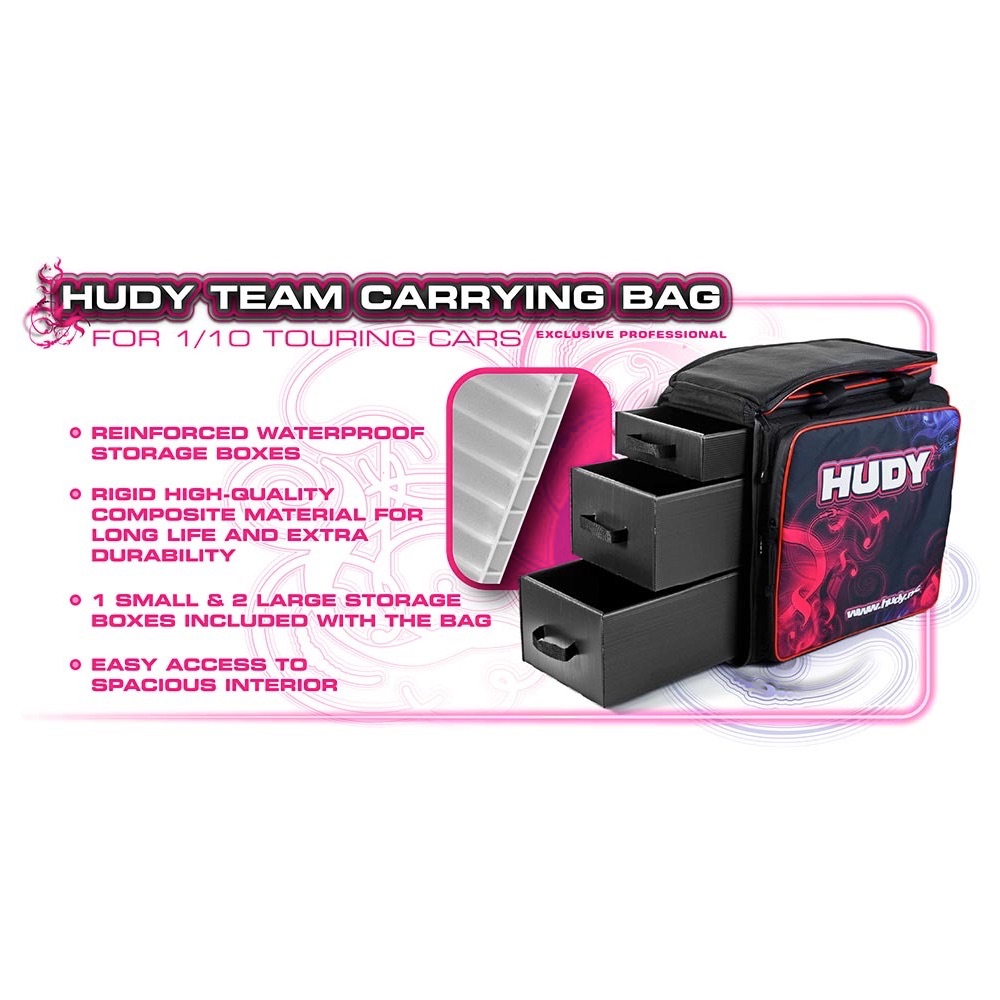 Hudy DY199100 1/10 CARRYING BAG WITH DRAWERS - V3 - Image 2