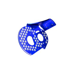 JCONCEPTS JC2319-1 RC10 ALLOY REAR MOTOR PLATE-HONEYCOMB-BLUE