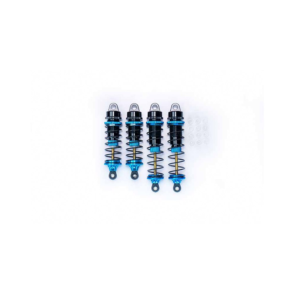 KOSWORK KOS04191-5B AE RC10 BIG BORE 12MM BUGGY SHOCK SET (F&R) (4) BLUE