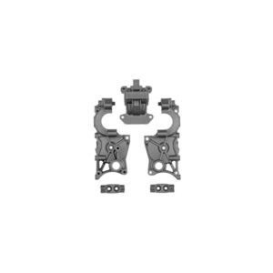 TEAM ASSOCIATED AS71221 RC10B7/T7 FT 3-GEAR GEARBOX CASE, CARBON