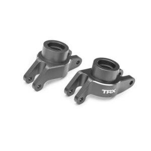 Traxxas TRX10252-GRAY Carriers, stub axle (grey-anodised 6061-T6 aluminium) (rear) (left & right)