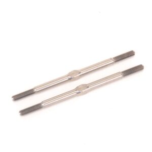 Schumacher U7319 Titanium Turnbuckle - 60mm - Silver - pr