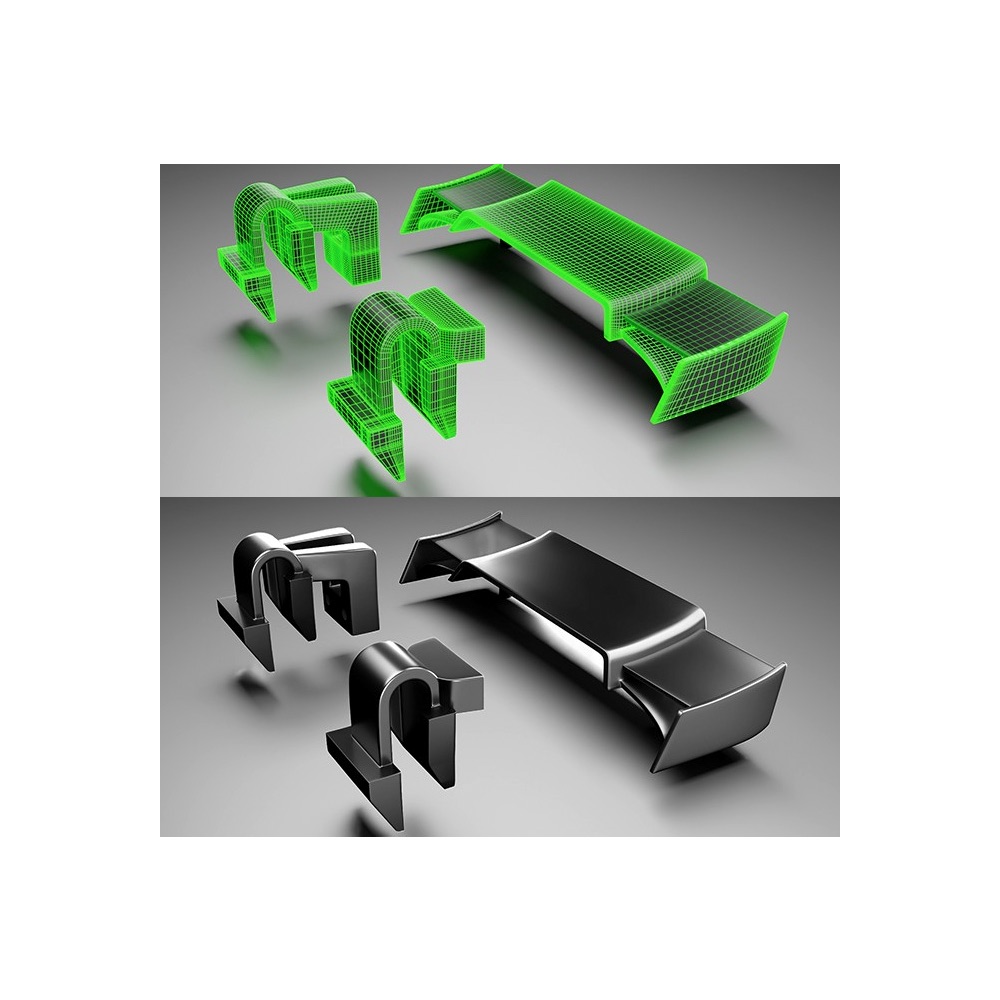 Bittydesign BD-TRX-18W464 W464 1/18 Clear Body for Traxxas TRX-4M (Pre-cut) - Image 2