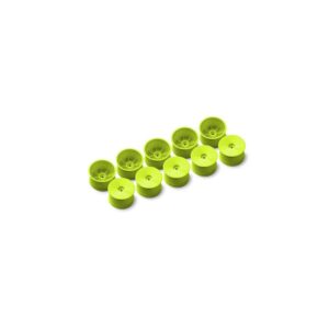 Xray XR329901-Y 2WD/4WD REAR WHEEL AERODISK WITH 12MM HEX IFMAR - YELLOW - HARD (10)