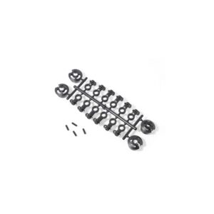 TEKNO RC TKR6140D Shock Rod End and Spring Perch Set (w/ assorted length rod ends)