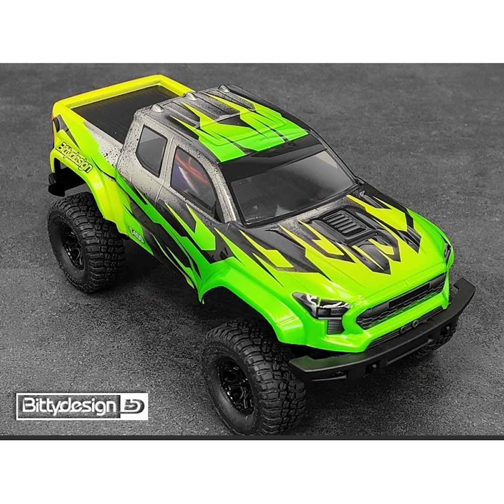 Bittydesign BD-TRX-18T400 T-400 1/18 Clear Body for Traxxas TRX-4M (Pre-cut) - Image 2