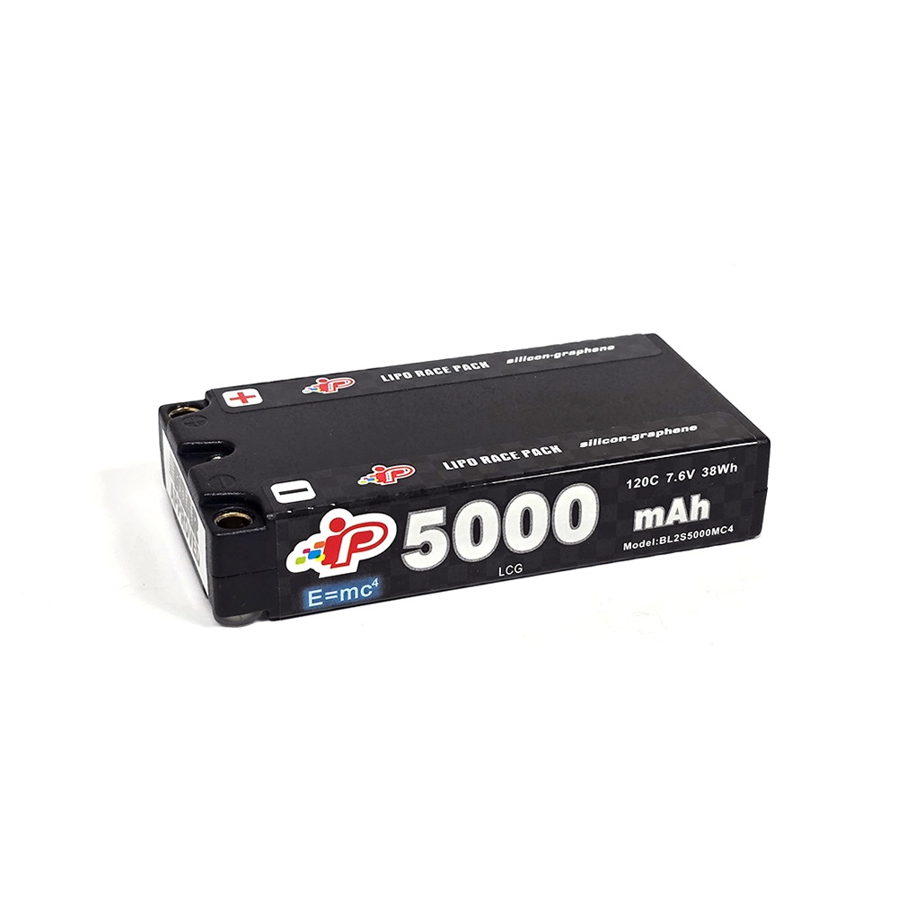 Intellect IPBL2S5000MC4 LIHV 5000MAH 2S 20MM SHORTY 7.6V