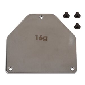 Team Associated AS92445 RC10B7 FT Steel Servo Weight Plate 16g