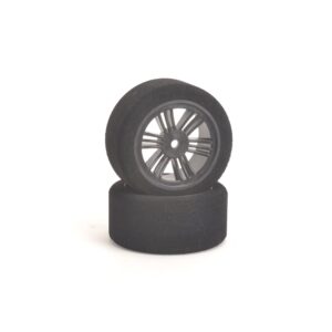Contact RC J14274 Tyres Foam 1/10 Rear 30mm 42Sh JAP Carbon