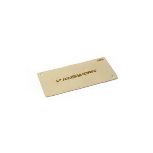 Koswork KOS04221 SHORTY LIPO WEIGHT 94X46X0.6MM - 22G